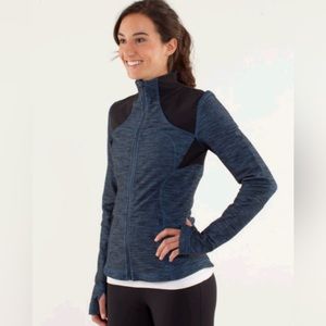 Lululemon heathered full zip jacket